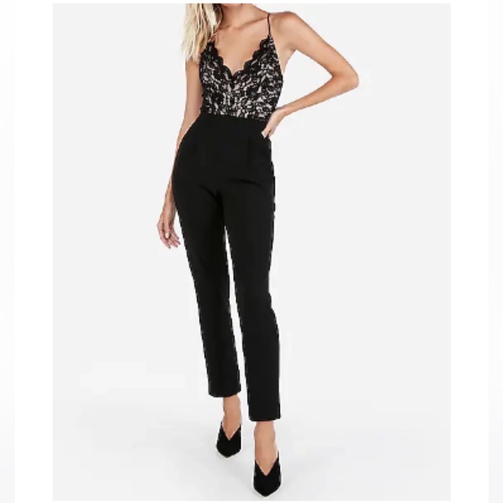 Express Lace Jumpsuit